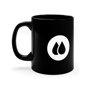Black Coffee Mug, 11oz